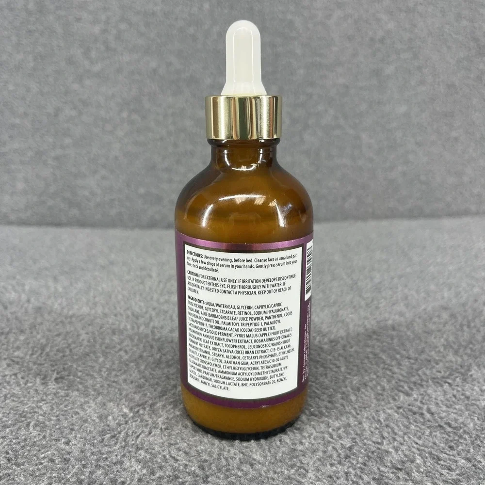 Ani Gold Retinol‎ & Hyaluronic Anti-wrinkle Serum Hydrating Toning 3.75 fl oz